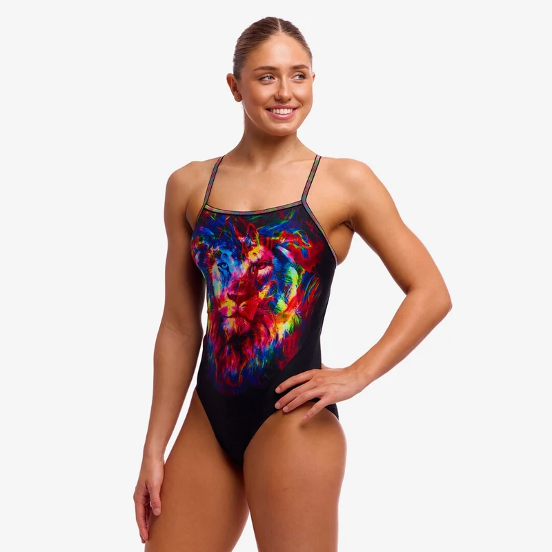 Way Funky Funkita Eco Single Strap One Piece Pride Alive, Badeanzug, Damen