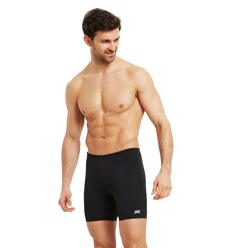 Zoggs Cottesloe Mid Jammer, Badehose, Herren, schwarz