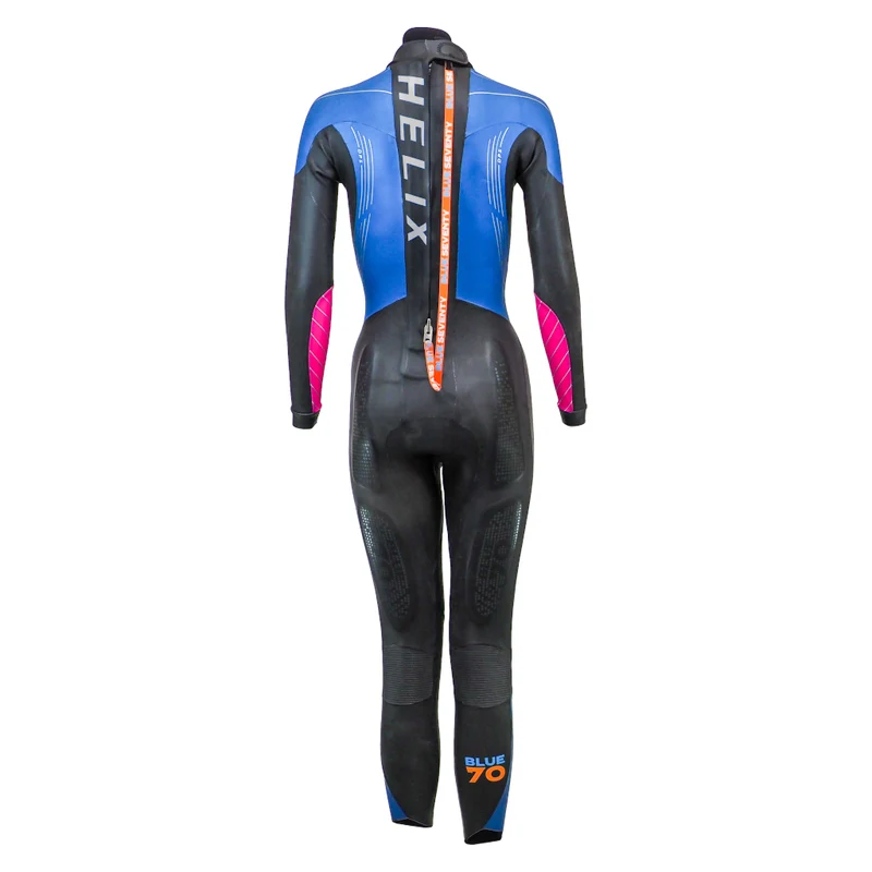Blueseventy Helix Fullsuit, Neoprenanzug, schwarz/blau/pink, Damen