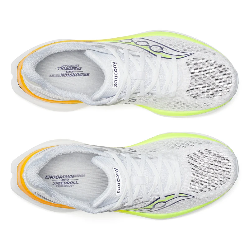 Saucony Endorphin Speed 5, Laufschuh, Herren, White/Citron