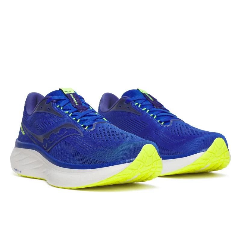 Saucony Ride 18, Laufschuh, Herren, Lapis/Citron