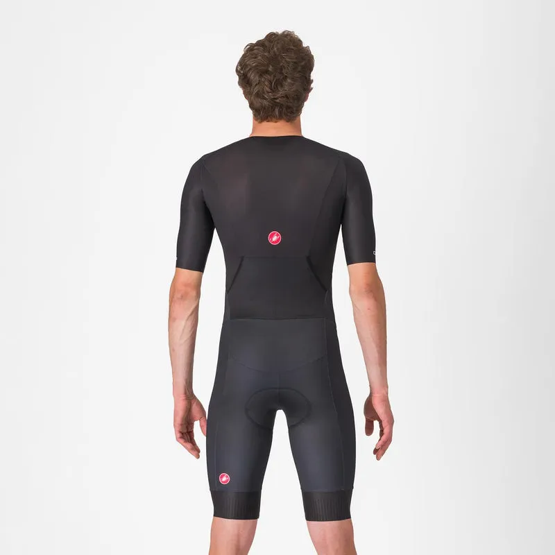 Castelli Core Tri Short Sleeve Trisuit, Herren, Black