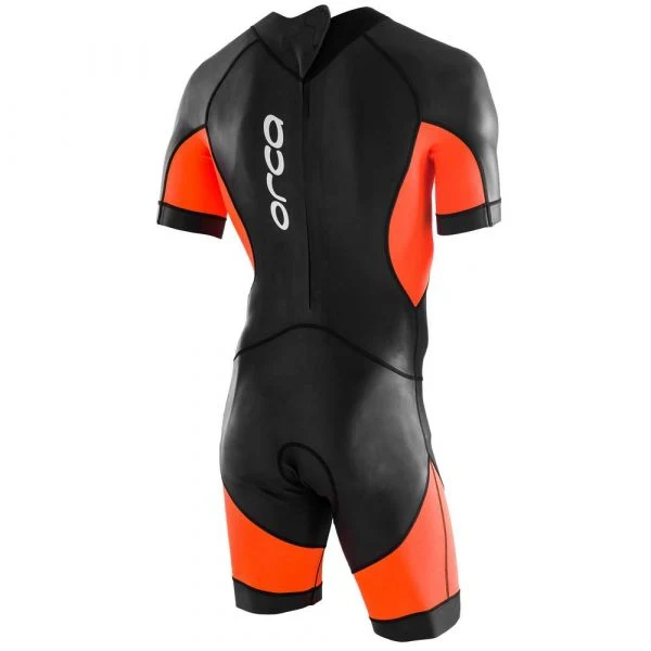 Orca Openwater Swimskin Wetsuit Herren, schwarz/orange