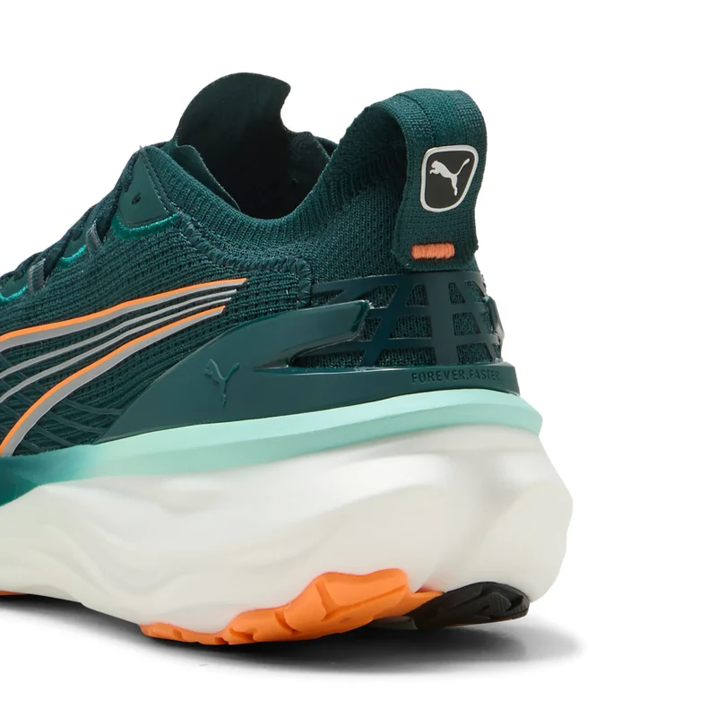 Puma ForeverRun NITRO 2, Laufschuhe, Herren, Green Terrain/Heat Fire