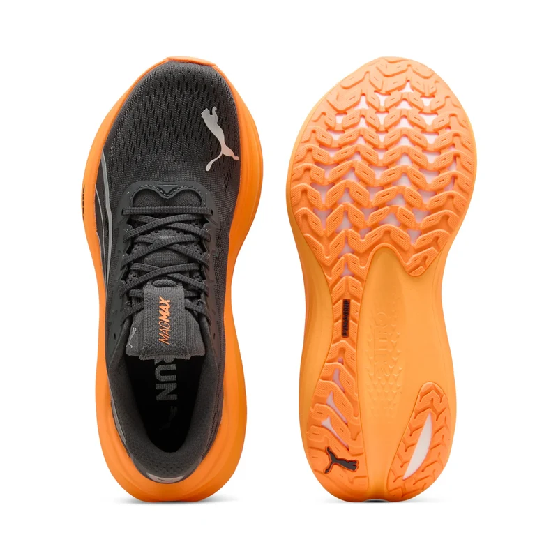 Puma MagMax Nitro, Laufschuh, Herren, Dusky Gray/Heat Fire
