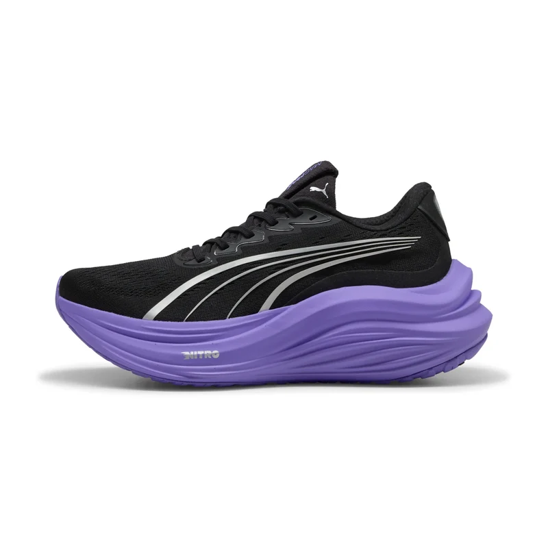 Puma MagMax Nitro, Laufschuh, Damen, PUMA Black/Dark Amethyst