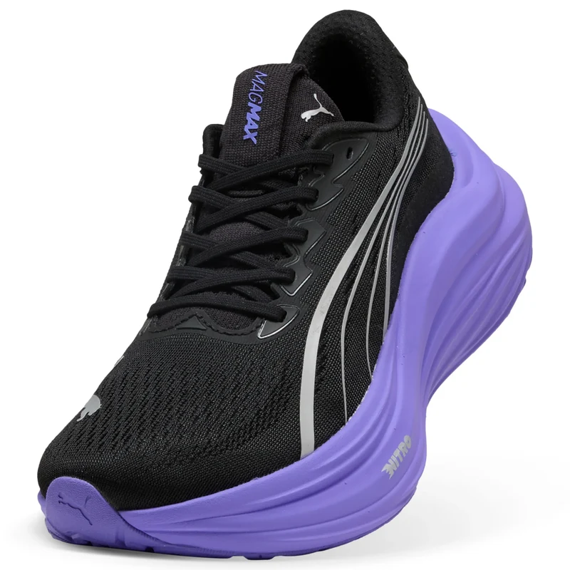 Puma MagMax Nitro, Laufschuh, Damen, PUMA Black/Dark Amethyst