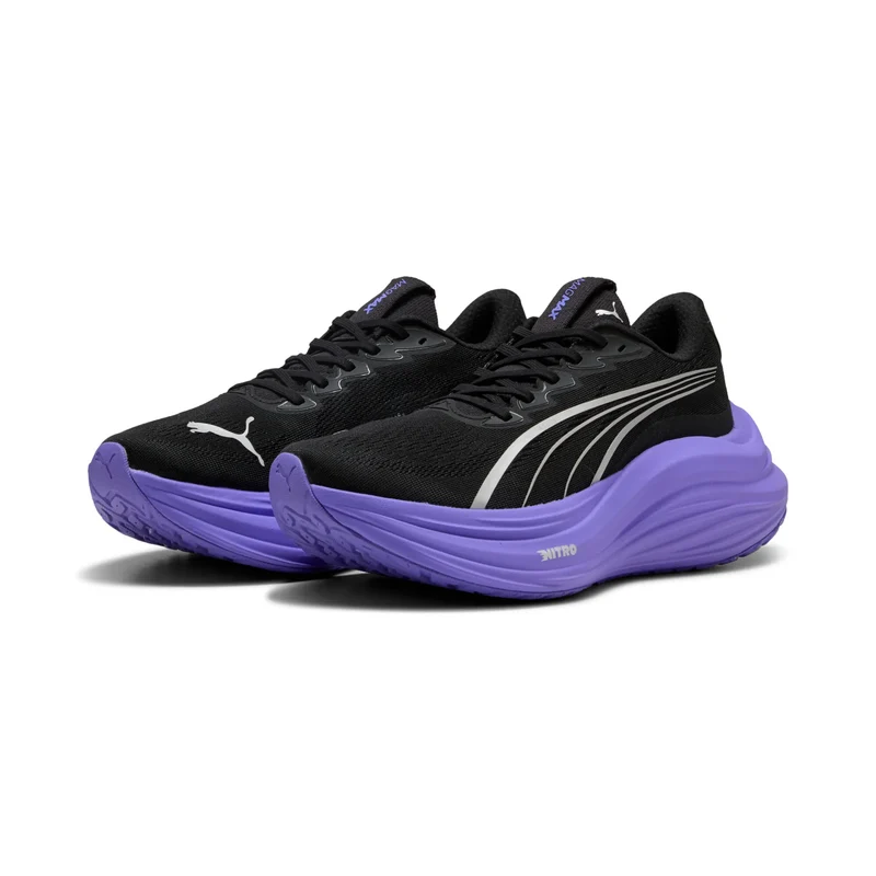 Puma MagMax Nitro, Laufschuh, Damen, PUMA Black/Dark Amethyst
