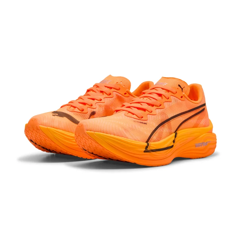 Puma Deviate Nitro Elite 3, Laufschuh, Herren, Heat Fire/PUMA Black