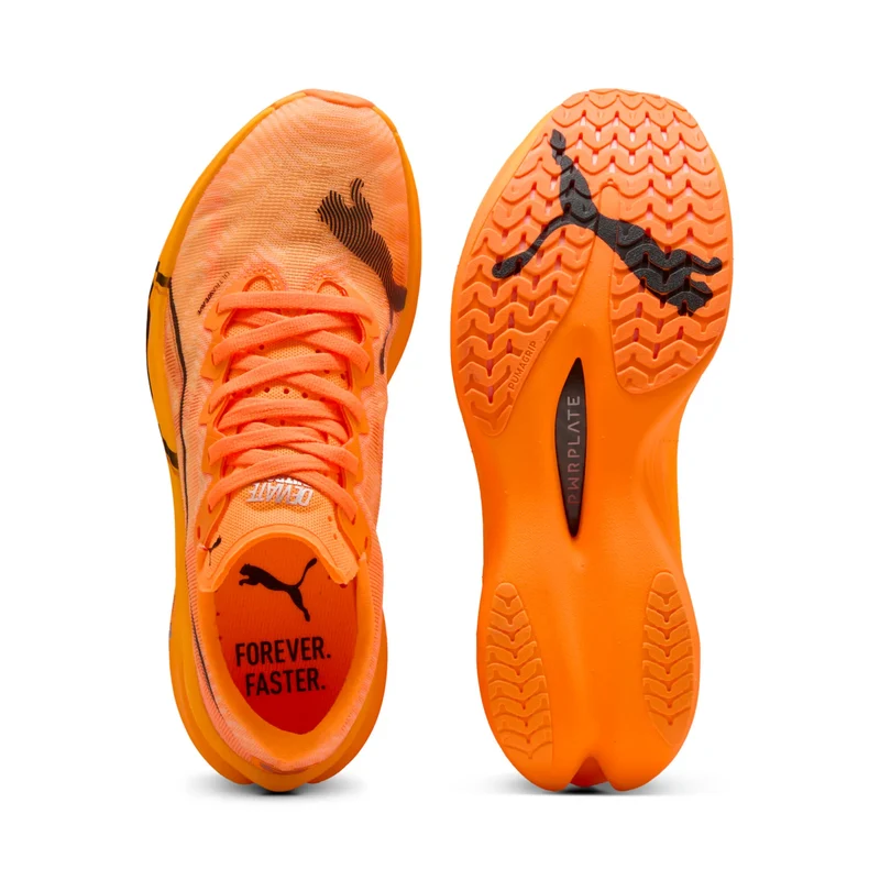 Puma Deviate Nitro Elite 3, Laufschuh, Herren, Heat Fire/PUMA Black