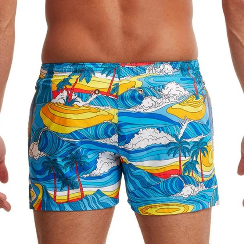Way Funky, Funky Trunks, Shorty Shorts Short Beach Bum, Badeshort, Herren
