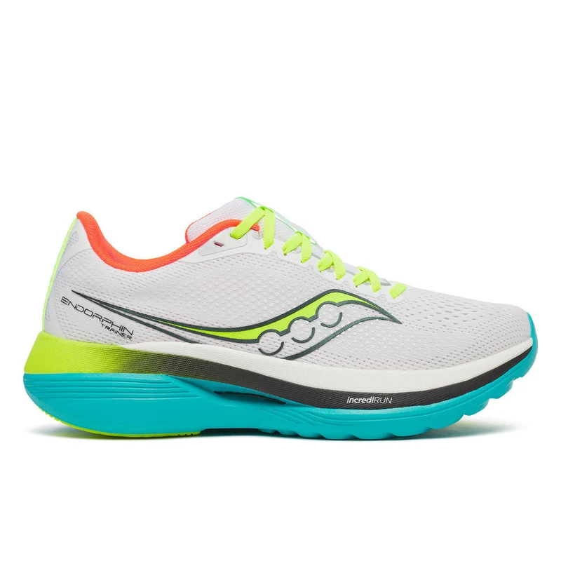 Saucony Endorphin Trainer, Laufschuh, Herren, White/Mutant
