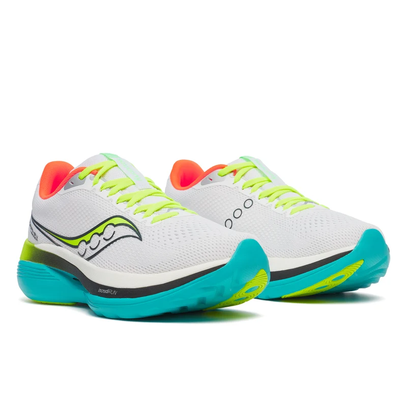 Saucony Endorphin Trainer, Laufschuh, Herren, White/Mutant