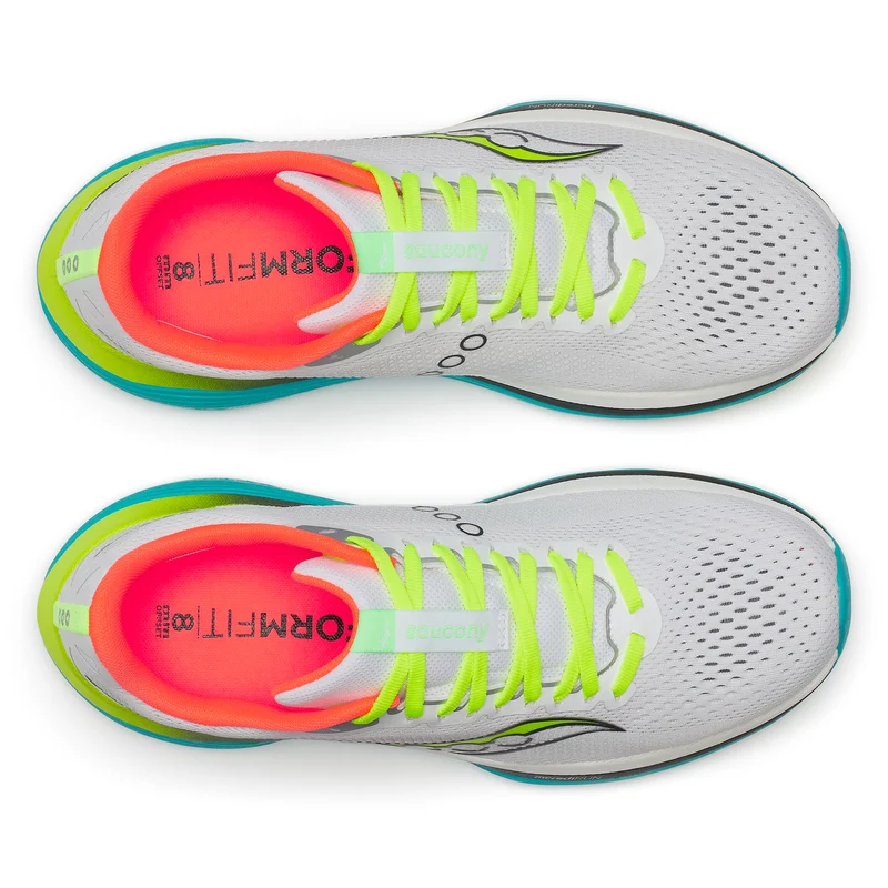 Saucony Endorphin Trainer, Laufschuh, Herren, White/Mutant