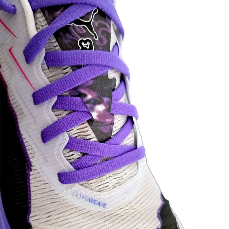 Puma FAST-R NITRO Elite 3, Laufschuhe, Damen, Puma White/Dark Amethyst/Black/Flour Pink