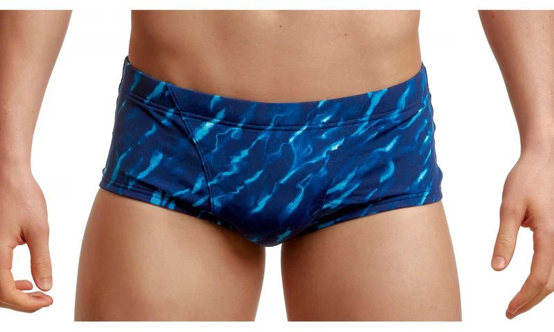 Way Funky Funky Trunks Classic Trunks Blue Mist, Badehose, Herren
