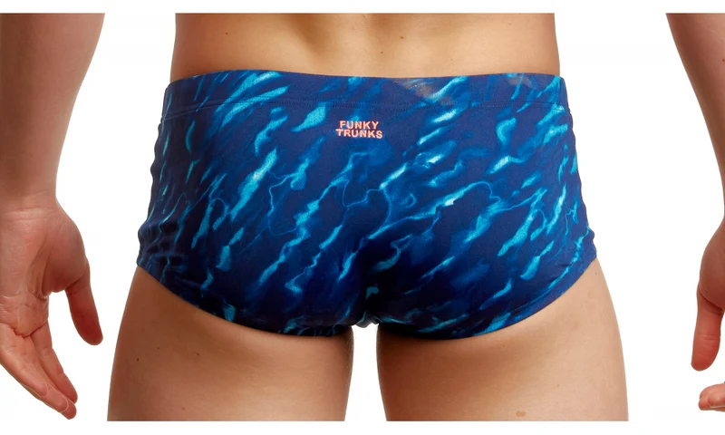 Way Funky Funky Trunks Classic Trunks Blue Mist, Badehose, Herren