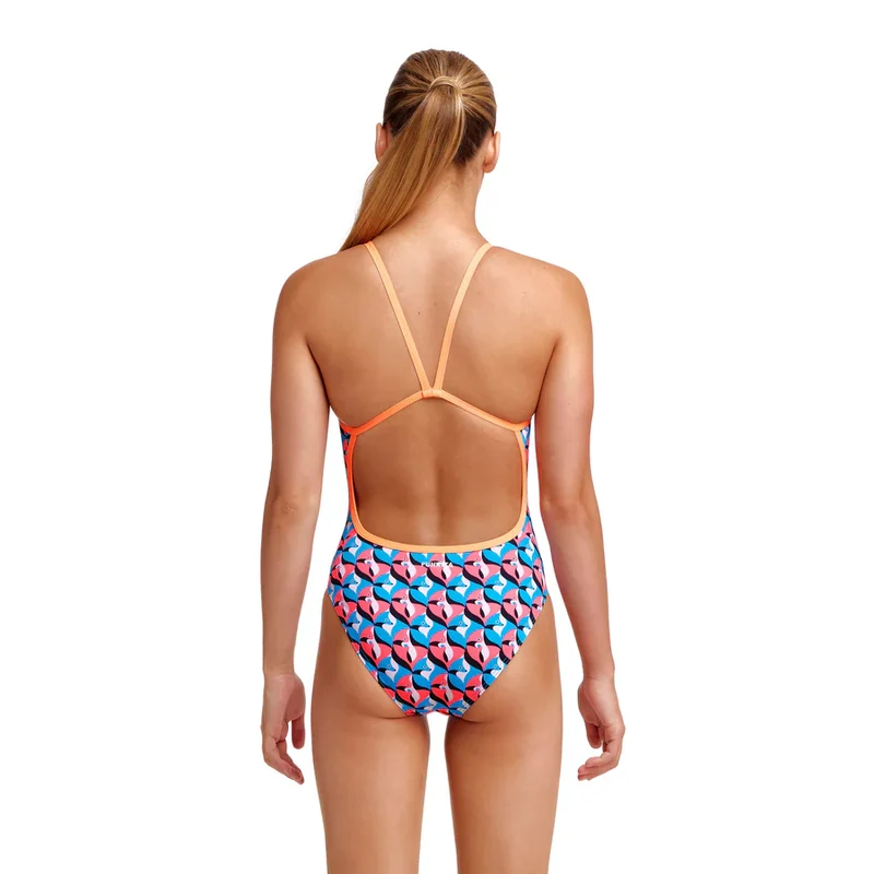 Way Funky Funkita, Single Strap One Piece Run Fox Run, Badeanzug, Kinder