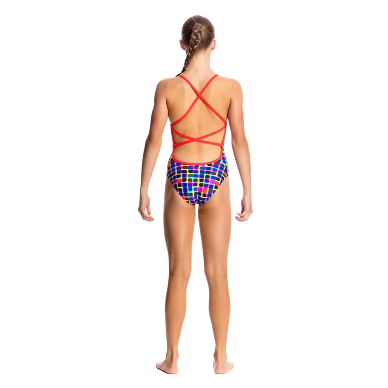 Way Funky Funkita, Strapped In One Piece Inked, Badeanzug, Kinder