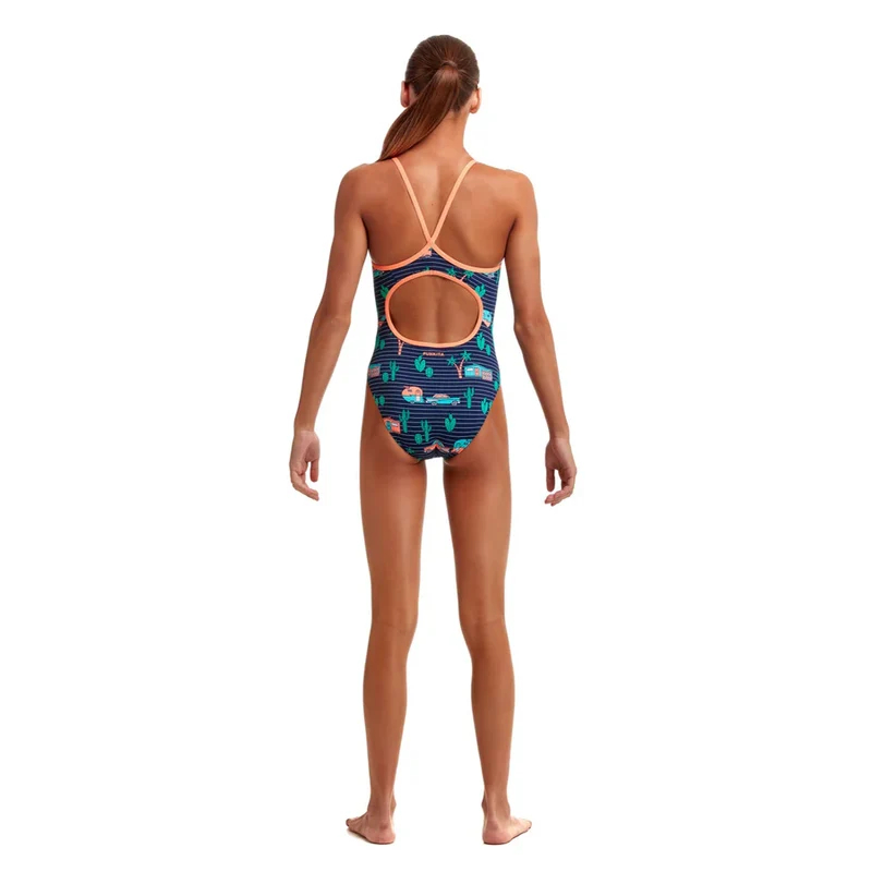 Way Funky Funkita, Diamond Back One Piece Trailer Trash, Badeanzug, Kinder