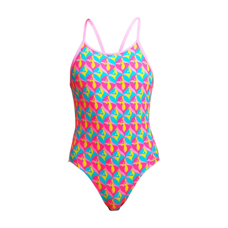 Way Funky Funkita, Diamond Back One Piece Foxy Friends, Badeanzug, Kinder
