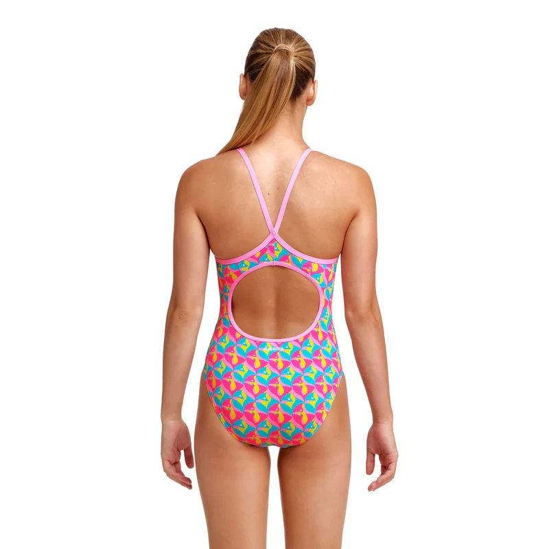 Way Funky Funkita, Diamond Back One Piece Foxy Friends, Badeanzug, Kinder