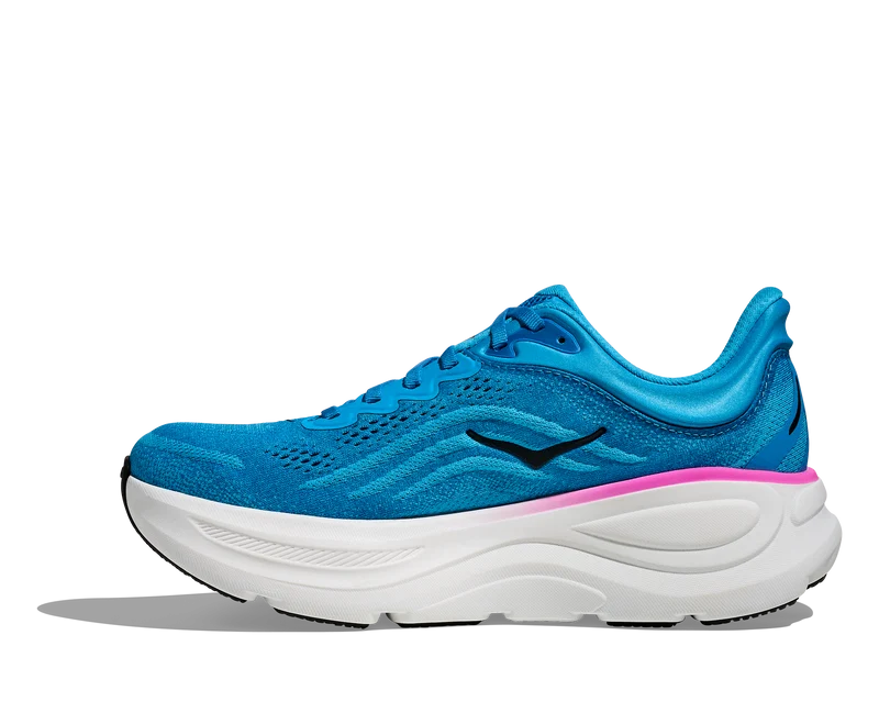 Hoka Bondi 9, Laufschuh, Damen, Skyward Blue/Neon Fuchsia