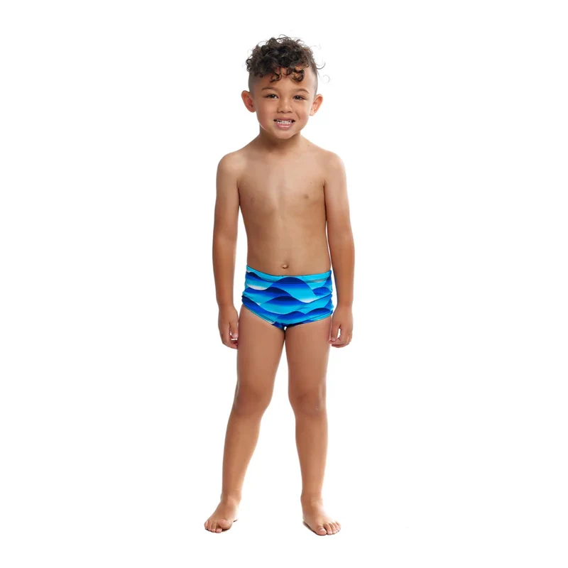 Way Funky, Funky Trunks, Toddler Boys Eco Trunks Storm Bouy, Badehose, Kinder