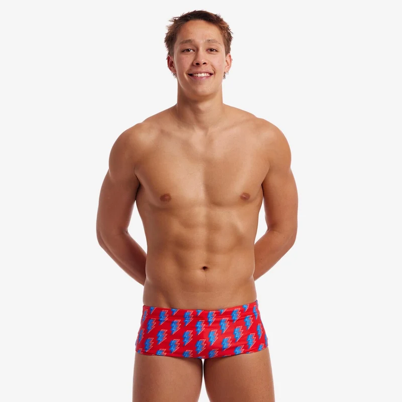Way Funky Funky Trunks Sidewinder Hot Volt, Badehose, Herren