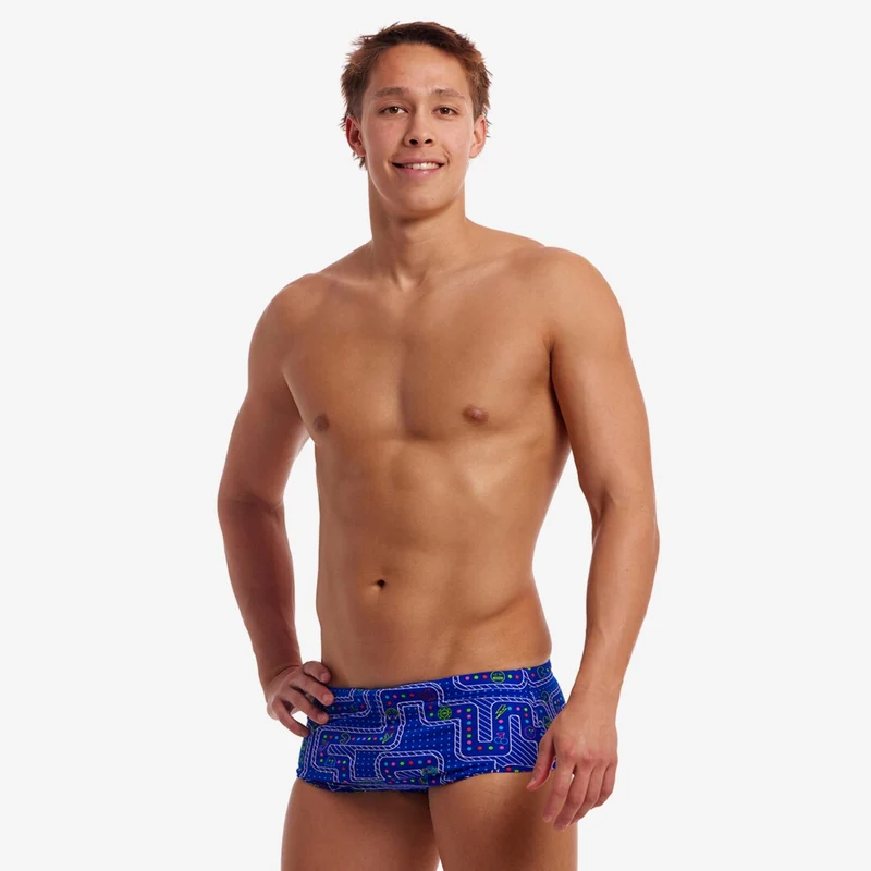 Way Funky Funky Trunks Sidewinder Much Munchies, Badehose, Herren