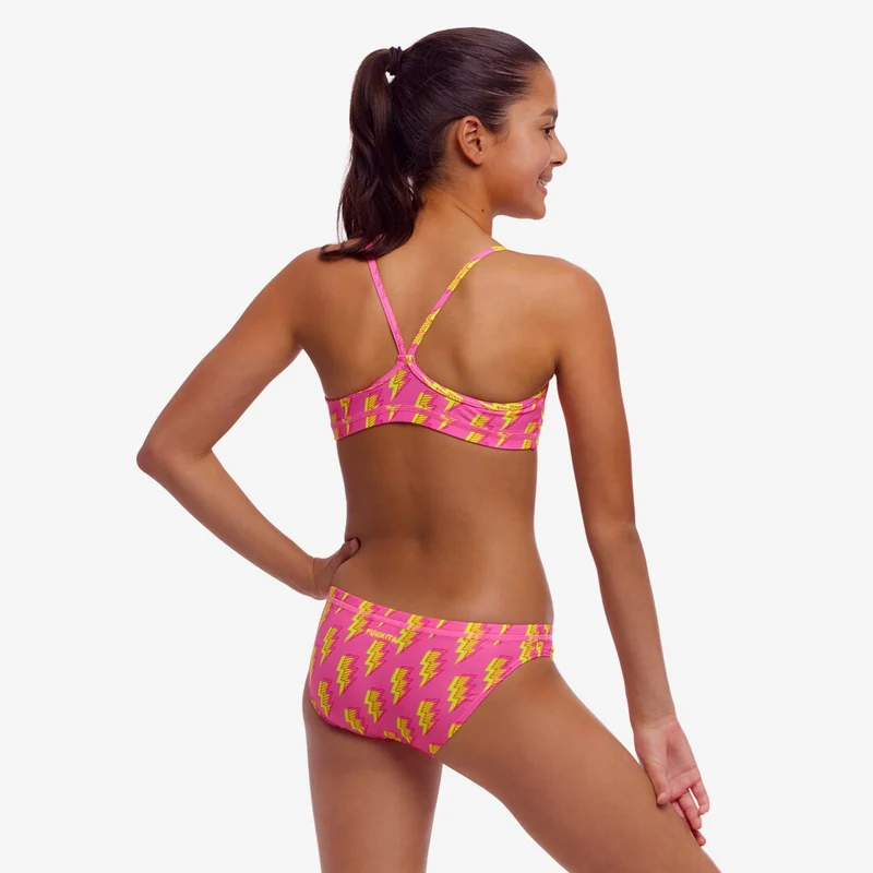 Way Funky Funkita, Eco Racerback Two Piece Stunner, Zweiteiler-Badeanzug, Kinder