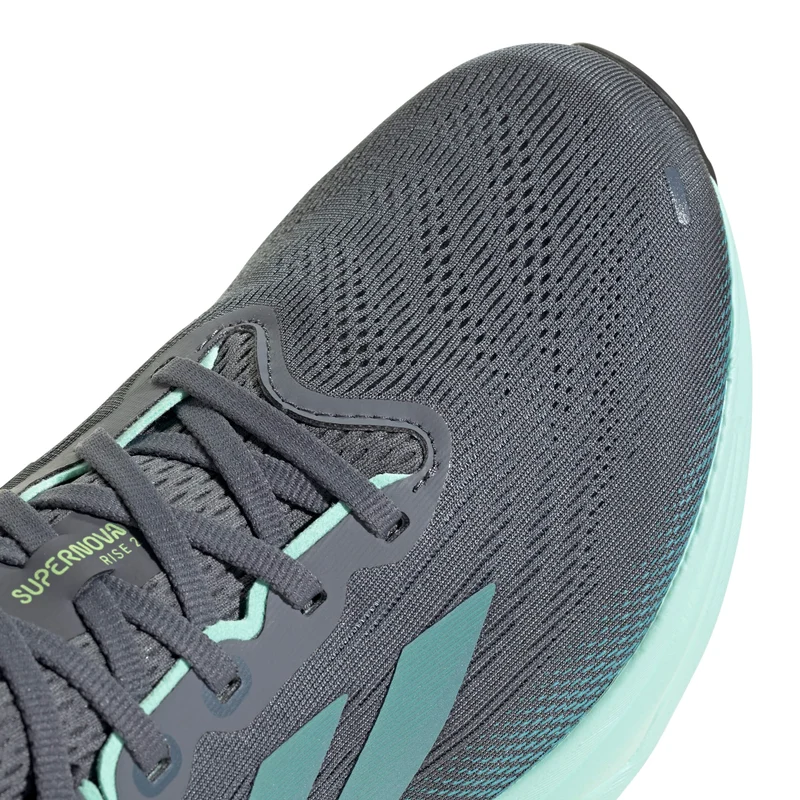 Adidas Supernova Rise 2, Laufschuh, Herrren, Blue/Mint Ton/Hi-Res Yellow