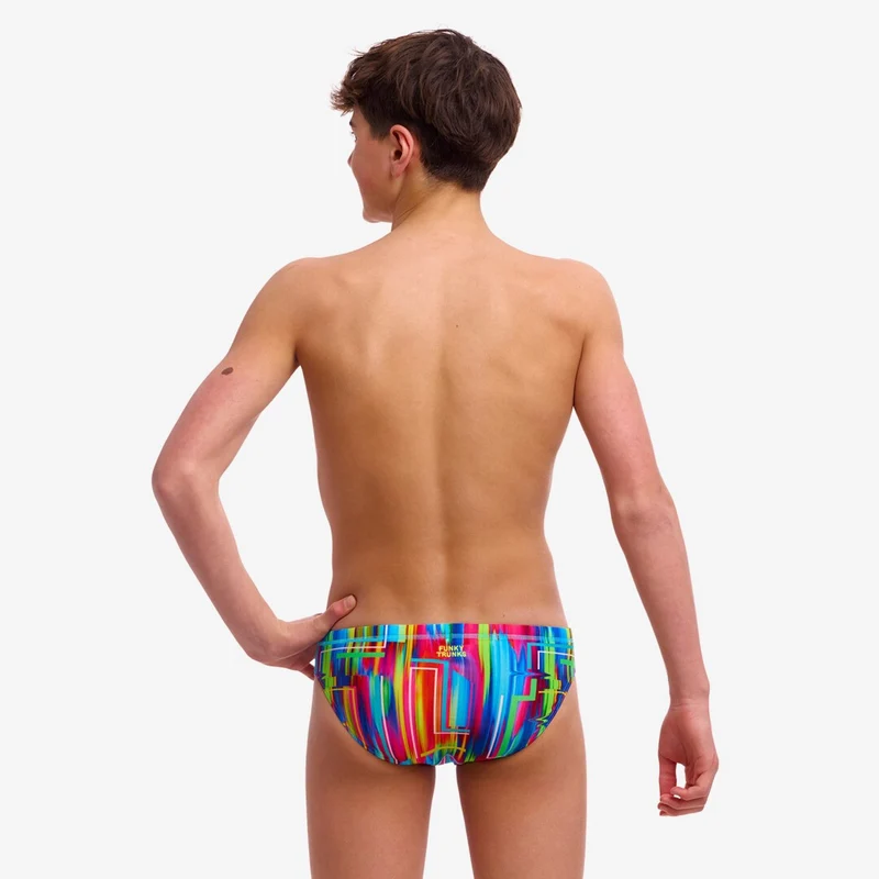 Way Funky Funky Trunks, Eco Classic Briefs The Glitch, Badehose, Kinder