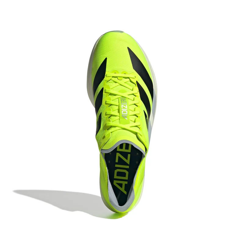 Adidas ADIZERO TAKUMI SEN 11, Laufschuh, Herren, Lucid Lemon/Core Black/Halo Silver
