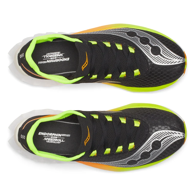 Saucony Endorphin Pro 4, Laufschuh, Herren, Black/VO2