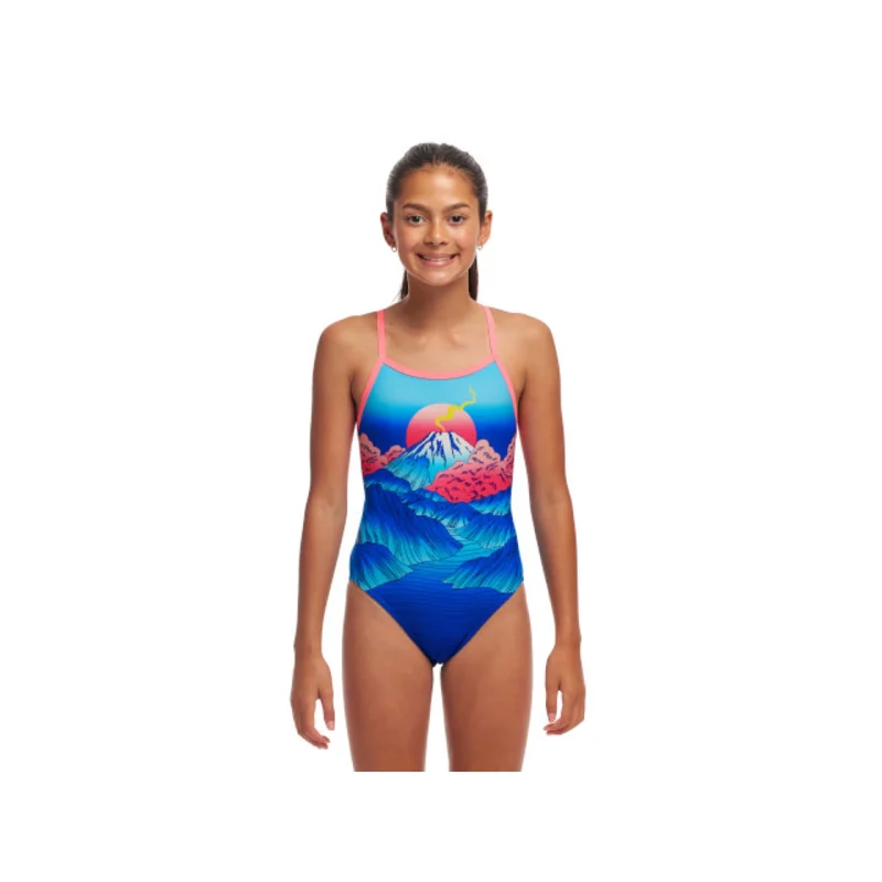 Way Funky Funkita, Eco Single Strap One Piece Smokin Hot, Badeanzug, Kinder