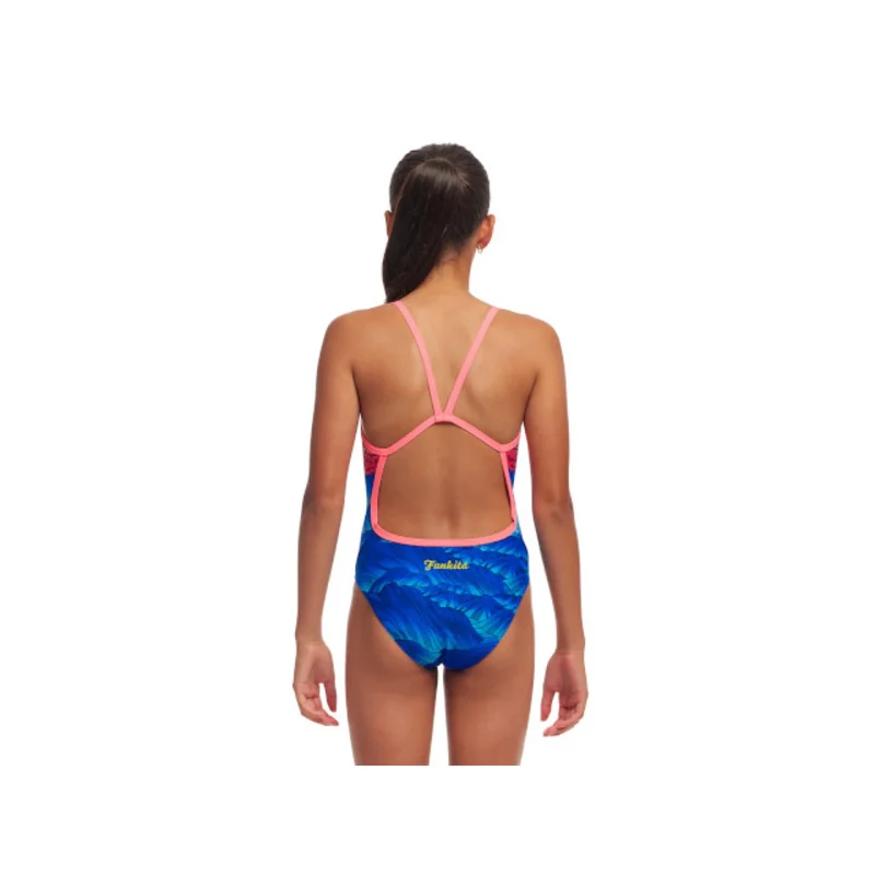 Way Funky Funkita, Eco Single Strap One Piece Smokin Hot, Badeanzug, Kinder