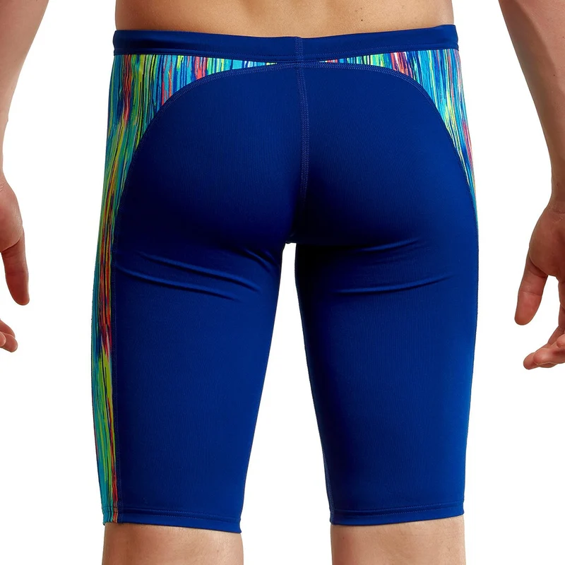 Way Funky, Funky Trunks, Training Jammers Dripping Paint, Badehose, Herren