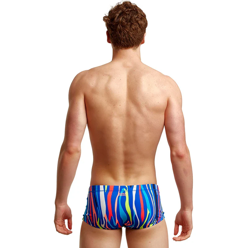 Way Funky Funky Trunks Plain Front Trunks Raw Hide, Badehose, Herren