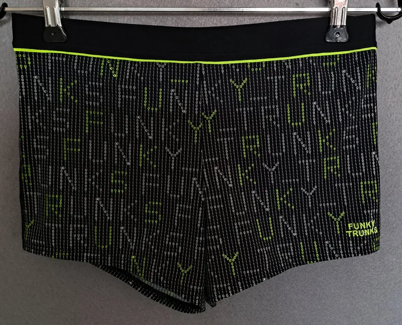 Way Funky, Funky Trunks, Square Trunks Binary Bro, Badehose, Herren
