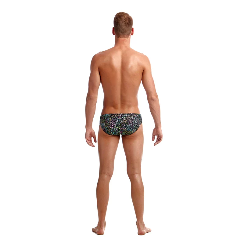 Way Funky Funky Trunks, Classic Briefs Rubber Bubber, Badehose, Herren