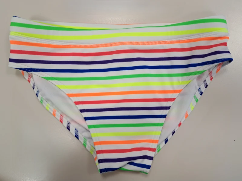Way Funky Funky Trunks, Classic Briefs Light Stripes, Badehose, Herren