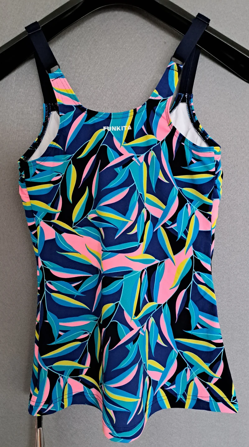 Way Funky Funkita Scoop Neck Tankini Top Gum Nuts Badeoberteil, Damen