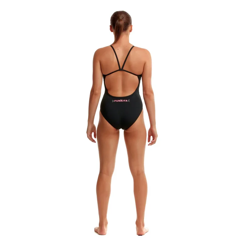 Way Funky Funkita Single Strap One Piece Crazy Cat, Badeanzug, Damen