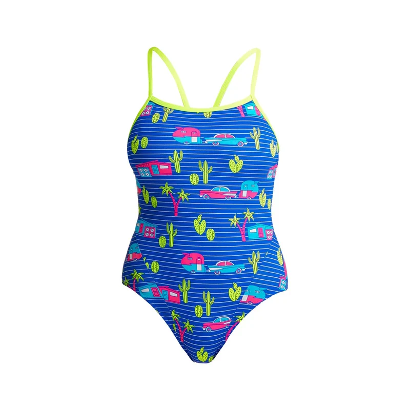 Way Funky Funkita Single Strap One Piece Cadi Shack, Badeanzug, Damen