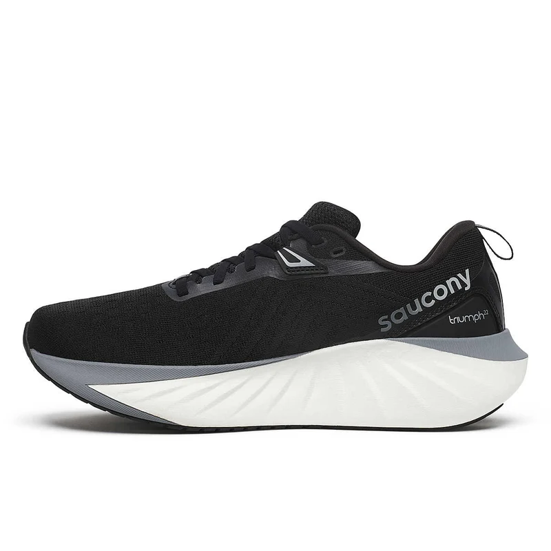 Saucony Triumph 22 Wide, Laufschuhe, Herren, Black/White