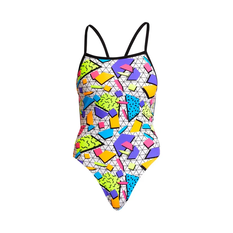Way Funky Funkita Single Strength One Piece Jumbled Up, Badeanzug, Damen