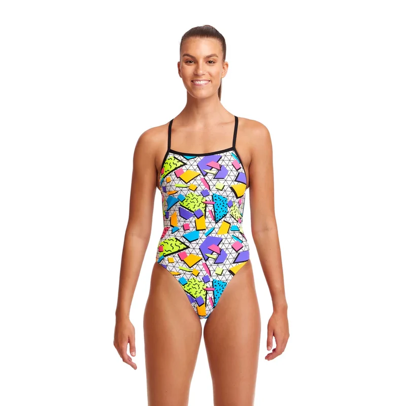 Way Funky Funkita Single Strength One Piece Jumbled Up, Badeanzug, Damen