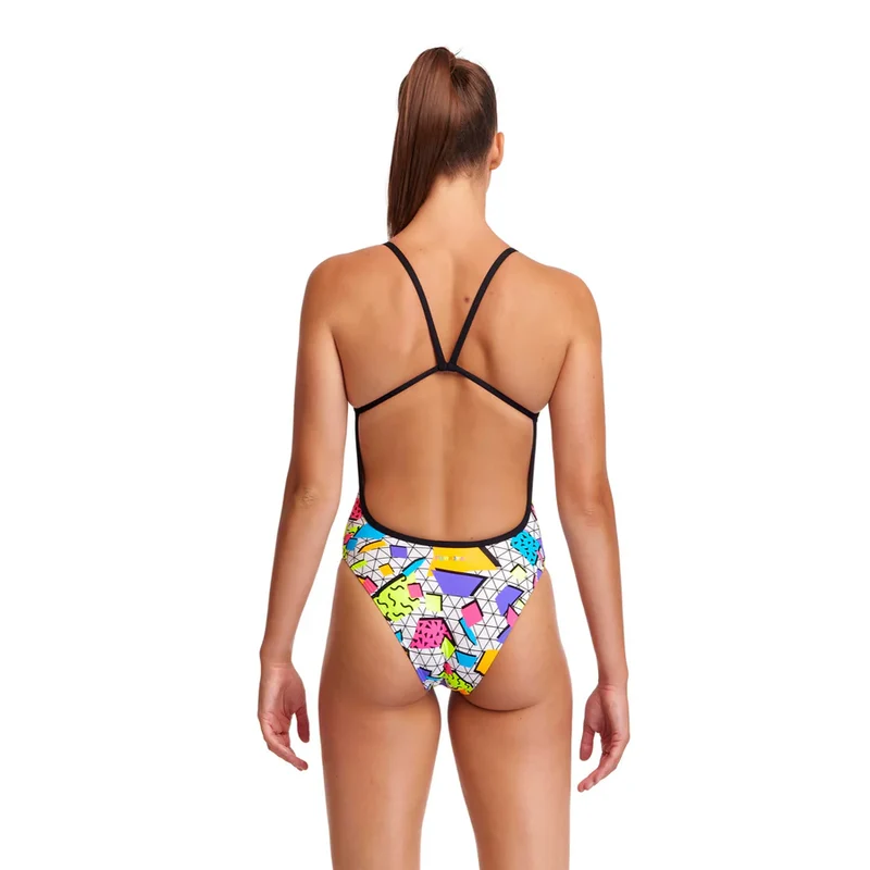 Way Funky Funkita Single Strength One Piece Jumbled Up, Badeanzug, Damen