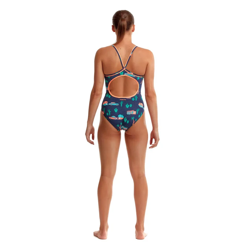 Way Funky Funkita Diamond Back One Piece Trailer Trash, Badeanzug, Damen